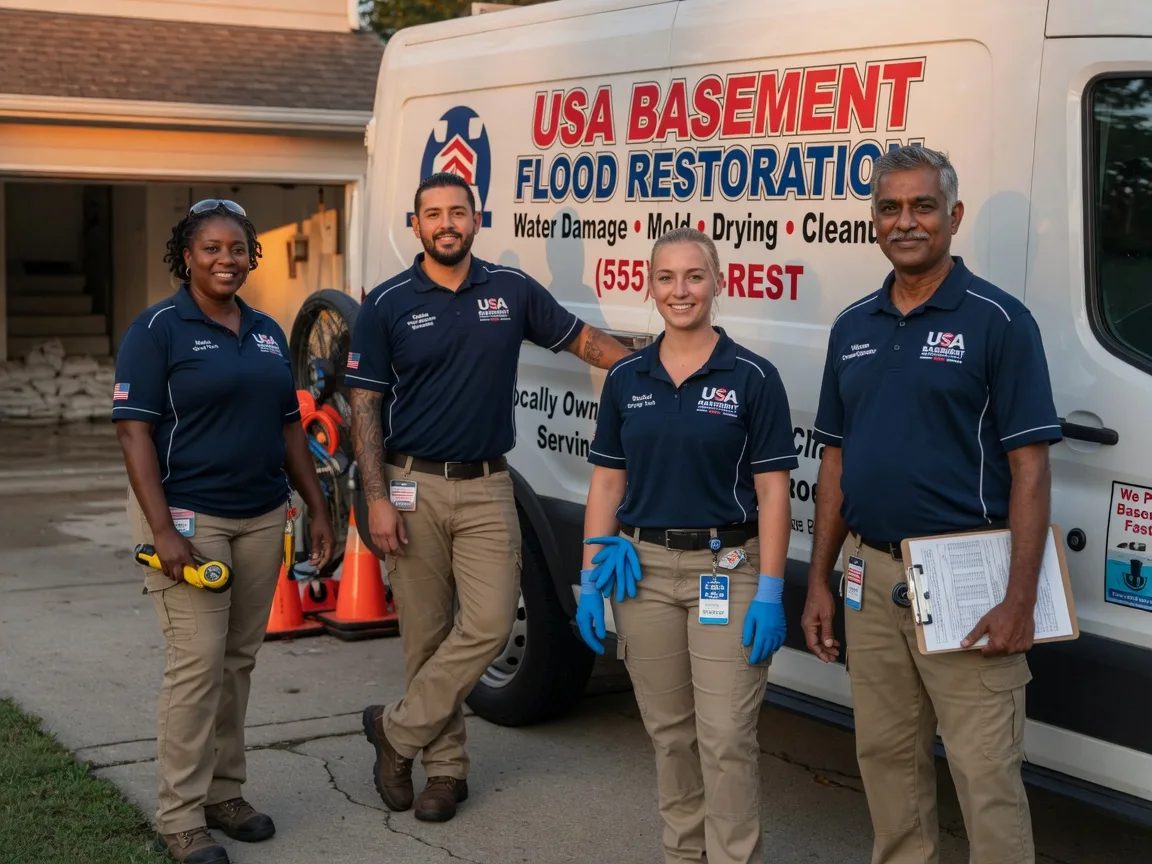Basement Flood Cleanup company in Livonia, LA