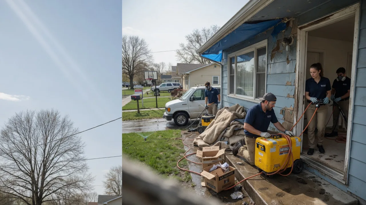 Basement Flood Cleanup in Livonia, LA near me